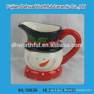 Cutely Schneemann Design Keramik Milch Krug